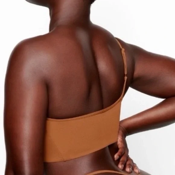 NWT Skims Fits Everybody One Shoulder Bralette in Copper Small - Picture 4 of 8